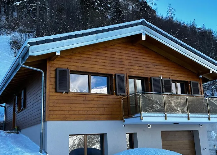 Panzió Les Louettes A Sapinhaut Canton Du Valais