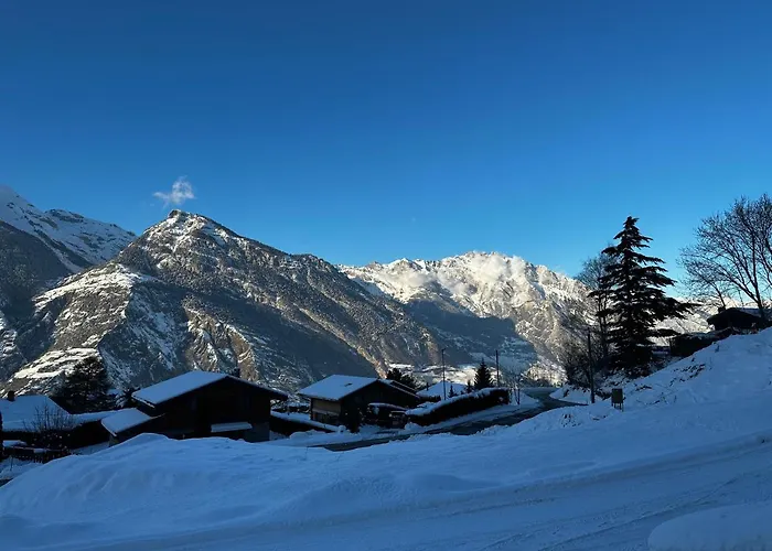 Oda ve Kahvaltı Les Louettes A Sapinhaut Canton Du Valais Saxon